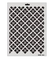 Rich New Seri N-163 Stencil 35x25 cm