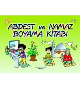 Abdest ve Namaz Boyama Kitabı