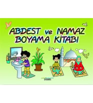 Abdest ve Namaz Boyama Kitabı