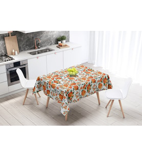 Adawall Home Orange Lotus Masa Örtüsü 160x220CM