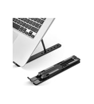 Ayarlanabilir 7 Kademe Sert Plastik Laptop Standı, Hafif ve Dayanıklı