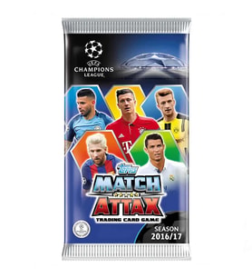 Nessiworld UEFA Şampiyonlar Ligi 16/17 Match Attax Futbolcu Kartları - ( 1 PAKET FİYATIDIR )