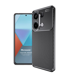 Microsonic Xiaomi Redmi Note 13 Pro 4G Kılıf Legion Series Siyah (Siyah)