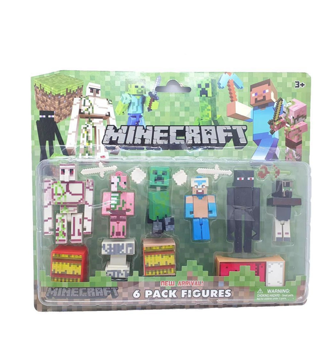 Minecraft Aksesuarlı Figür Seti 15 Parça - 66066