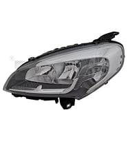 Far Sol Krom ( Motorlu ) ( 1 X H7 /1 X H1 / 1 X Wy 21W / 1 X W21/5 ) Fıat Doblo Iv Bm 15- (Oem No: 5