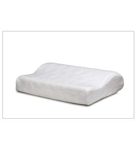 Viscoleff Ortopedik Boyun Destek Yastığı Beyaz Eko ORTA BOY 50*32*10 cm