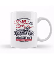 Royal Motor Legendary Rider Kupa Bardak Porselen