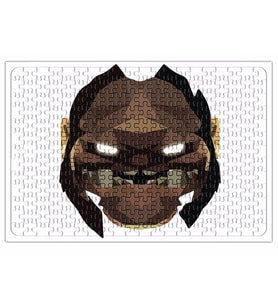 Dota 2 Pudge Face Puzzle 240 Parça Yapboz