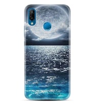 Huawei P20 Lite Mate 10 20 Lite Pro P40 Lite KılıfDesemli Silikon Great Moon 1301