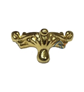 Köşe Etekli Sandık Ayağı, Kutu Ayak 1,5 Cm - Sarı