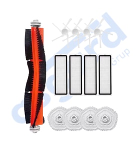 DREAME W10-W10 PRO UYUMLU 1 Ana Fırça 4 Yan Fırça 4 Filtre 4 Mop