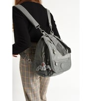 Ultra Hafif Kadın Sırt ve El Çantası Gri (Model: 571-5A)