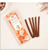 Hem Gül Aromalı Dhoop Tütsü 12'Li Paket