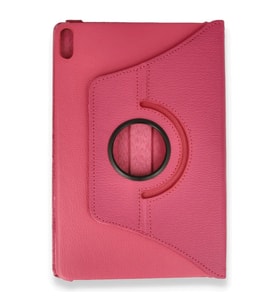 Huawei Honor Pad X8A Kılıf 360 Tablet Deri Kılıf - Pembe