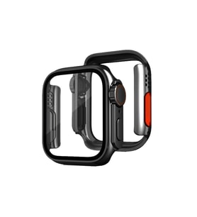 Apple Watch 40mm Watch 49mm Kasa Dönüştürücü Ve Ekran Koruyucu - Siyah