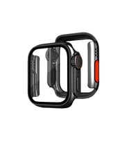 Apple Watch 40mm Watch 49mm Kasa Dönüştürücü Ve Ekran Koruyucu - Siyah