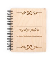 Ahşap Kapaklı Aile Albümü