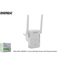 Everest EWR-N501 IEEE802.11 b-g-n 300 Mbps Router Wifi Range Extender
