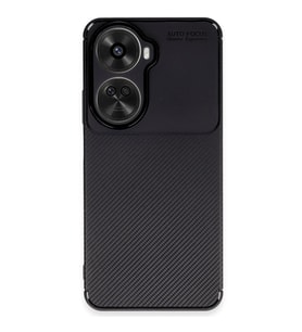 Huawei Nova 12 Se Kılıf Auto Focus Karbon Kapak - Siyah