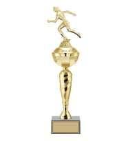 ODAK KUPA - Figürlü Kupalar - Atletizm Kadın Figürlü Kupalar FG-075 C - 46 cm
