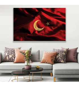 Al Bayrak Kanvas Tablo
