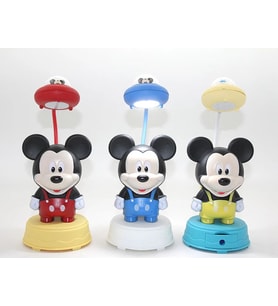 Northcity Mickey Mouse ile Uyumlu Masa Üstü Lamba Şarjlı USB Alk2714 - Çocuk Odası ve Çalışma Masası Aydınlatma