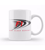 Formula 1 Eat Sleep Repeat Kupa Bardak Porselen