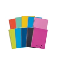 Çizgili 150 Yaprak Spiralli Defter A4 Boy Plastik Kapak (1 Adet )