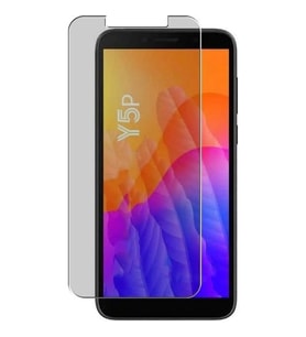 Huawei Y5P Uyumlu Ekran Koruyucu Screen Protector Tempered Glass Kristal Netliğinde %100 HD Görüntü, Yüksek Kalite Kırılmaz Temperli Cam (Şeffaf)