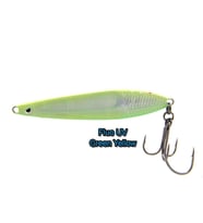 Savage Gear Seeker ISP 98 mm 23 gr Metal Kaşık Yem Fluo UV Green Yellow