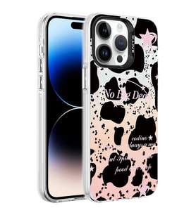 Apple iPhone 14 Pro Kılıf Mermer Desenli Zore Marbello Kapak