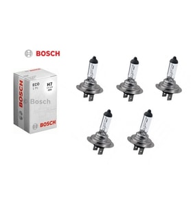 5 Adet Bosch H7 Ampul 12 Volt Far & Sis Ampulü 60w/55w Beyaz
