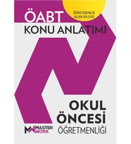 Öabt Okul Öncesi Öğretmeliği Konu Anlatım Masterwork