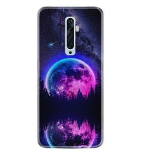 Oppo Reno 2Z 4 Lite 4 Pro 5 6 7 A31 Kılıf Desemli Silikon Star Planet 1652