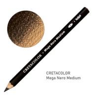 Cretacolor Mega Nero Pencil Medium Yağlı Kömür Kalem 461 38