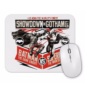 Superman Ve Batman Dc Mouse Pad