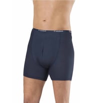 Bambu Düz Renk Erkek Boxer Lacivert - 1275A