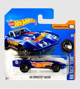 Hot Wheels - 69 Corvette Racer (1/64) 2017 Serisi