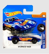 Hot Wheels - 69 Corvette Racer (1/64) 2017 Serisi