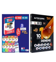 Evrensel İletişim TYT Fasikül Fasikül Tüm Dersler ve Altın Karma Deneme Seti 2 Kitap
