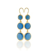 Kadir Jewellery 22 Ayar Altın Kaplama Vintage Küpe -El İşçiliği Ve Hipoalerjenik Küpe