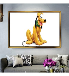 Altın Çerçeveli dekoratif tablo l81 (Gold)