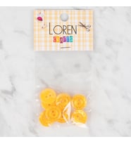 Crafts 8 Li Sarı Düğme - 193
