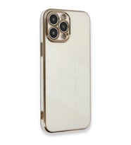 İphone 13 Pro Kılıf Volet Silikon - Beyaz