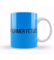 Former Fetus Kupa Bardak Porselen