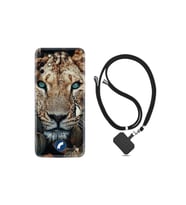 Reeder S19 Max Kılıf Ipli Boyun Askılı Desenli Life Silikon Flowers Leon 2 1342