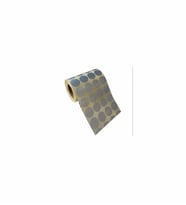 SILVER YUVARLAK ETİKETİ 25MM 2000´Lİ