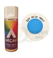 Akçalı Akrilik Sprey Boya AÇIK MAVİ 400 ml - 323