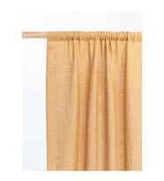 Çubuk Çepli Perde Turuncu 200x230 cm Tek Parça