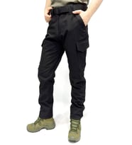 Su Geçirmez İçi Polarlı Softshell Kışlık Pantolon (Siyah)